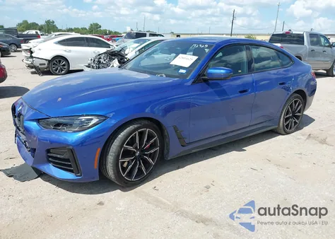 2022 BMW 430I Gran Coupe z USA, uszkodzony, nr VIN WBA63AV03NFM02791